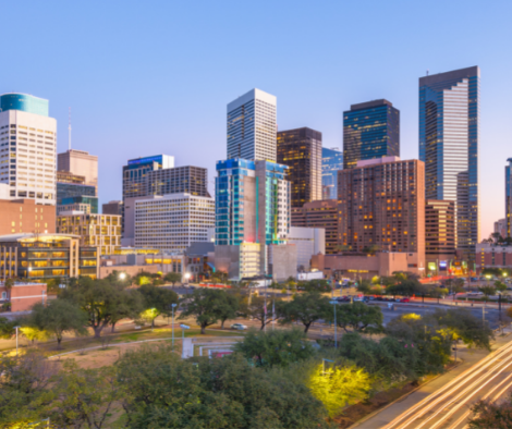 View of Houston Downtown